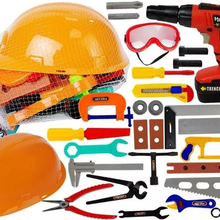 Įrankių rinkinys mažajam meistrui, 37 dalys