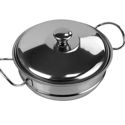 Indų, puodų ir smulkių virėjų rinkinys, nerūdijantis plienas