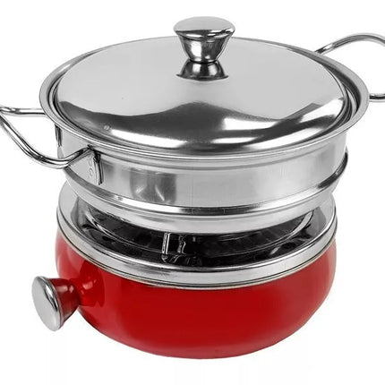 Indų, puodų ir smulkių virėjų rinkinys, nerūdijantis plienas