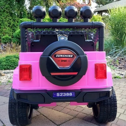 Vaikiška elektromobiliu „Jeep Pink 4x45W“