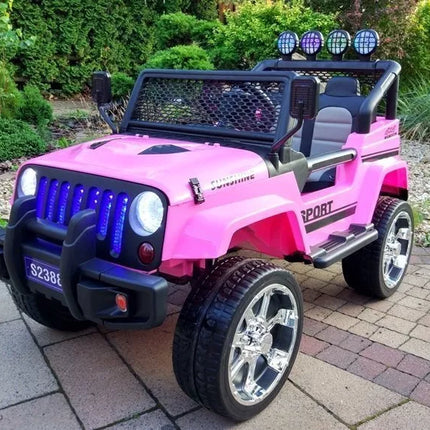 Vaikiška elektromobiliu „Jeep Pink 4x45W“