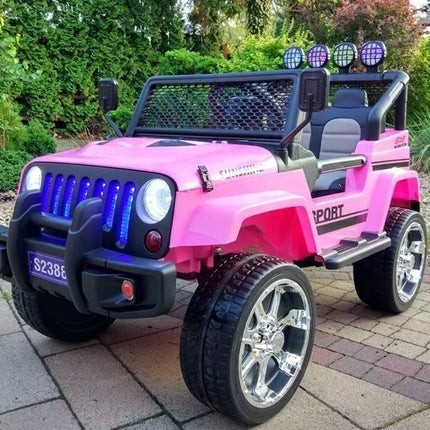 Vaikiška elektromobiliu „Jeep Pink 4x45W“