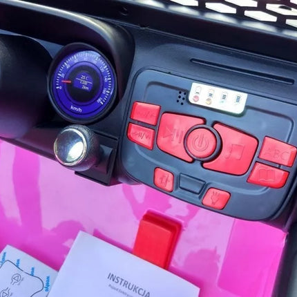 Vaikiška elektromobiliu „Jeep Pink 4x45W“