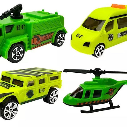 Sunkvežimis su dinozaurų transportu