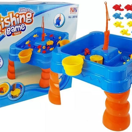 Didelis žvejybos rinkinys su meškerėmis