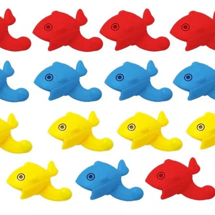 Didelis žvejybos rinkinys su meškerėmis