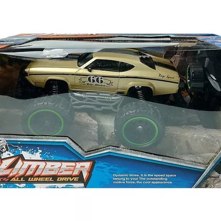 Nuotoliniu būdu valdomas visureigis automobilis R/C Golden High Wheels