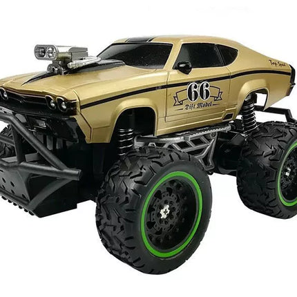 Nuotoliniu būdu valdomas visureigis automobilis R/C Golden High Wheels