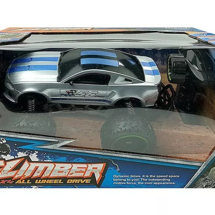 Nuotoliniu būdu valdomas visureigis automobilis R/C Silver High Wheels