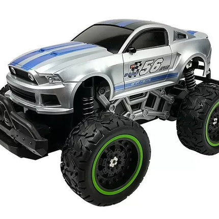 Nuotoliniu būdu valdomas visureigis automobilis R/C Silver High Wheels