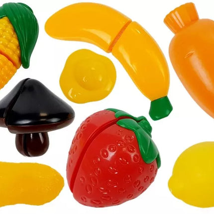 Plastikinių indų rinkinys mažajam virėjui