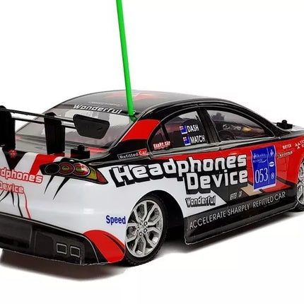 Sportinis lenktyninis nuotoliniu būdu valdomas automobilis R/C 27Mhz raudonas