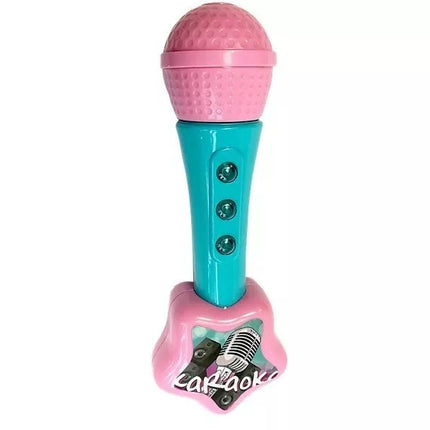 Gitara su mikrofonu Karaoke rinkinys Šviesos Garsai