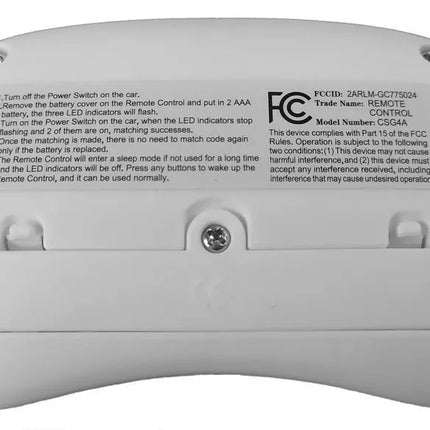 2.4G RC važiavimo transporto priemonėms