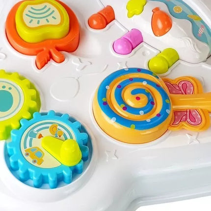 Edukacinis staliukas – saldumynai su garsais kūdikiui