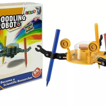 Edukacinis robotas, piešiantis apskritimus „pasidaryk pats“