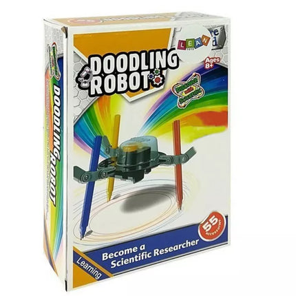 Edukacinis robotas, piešiantis apskritimus „pasidaryk pats“