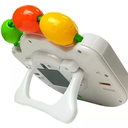 Pianinas su beždžionėle kūdikiui. Garsas ir šviesa