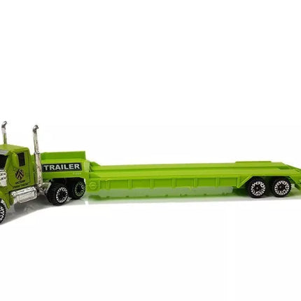 Žemės ūkio transporto priemonių rinkinys Traktoriai Priekabos su gyvūnų figūrėlėmis