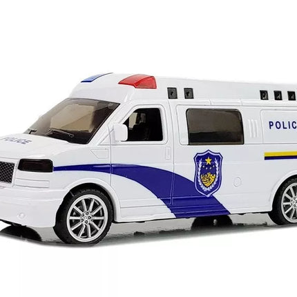 Automobiliniai greitosios pagalbos neštuvai su šviesomis ir garsu