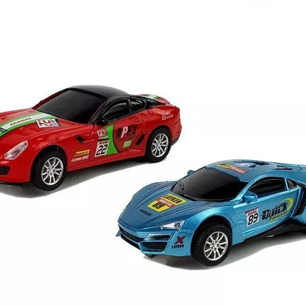 Lenktynių trasa 2 automobiliams Top Turbo Lights 7,6 m ilgio