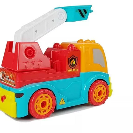 Surink pats: gaisrinė mašina