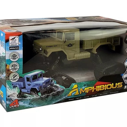 Visureikalių sunkvežimių 1:12 nuotoliniu būdu valdomi geltoni vikšrai