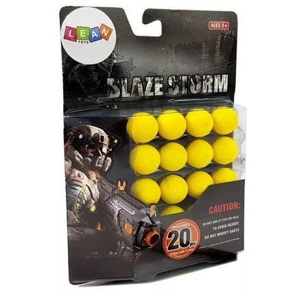 2 cm BB šautuvo kulkos, 20 vnt.