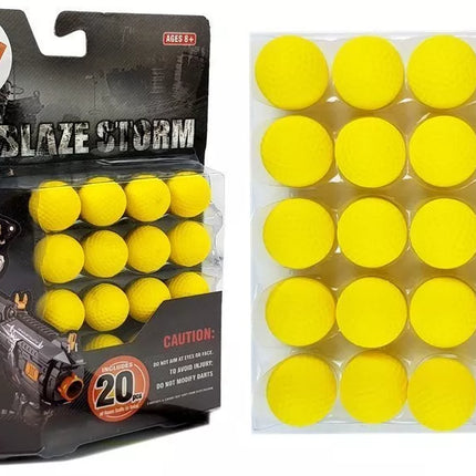 2 cm BB šautuvo kulkos, 20 vnt.