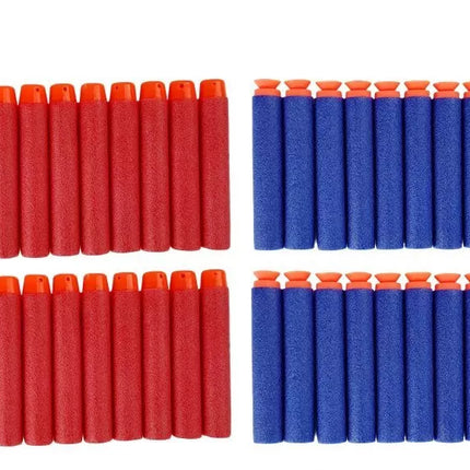 Didelis putplasčio šautuvas su didele dėtuve, talpinančia 40 šovinių