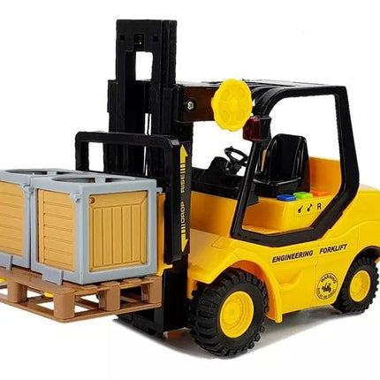 Šakinio krautuvo spyruoklinė pavara 1:16 su garsu ir šviesa