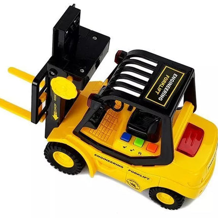 Šakinio krautuvo spyruoklinė pavara 1:16 su garsu ir šviesa