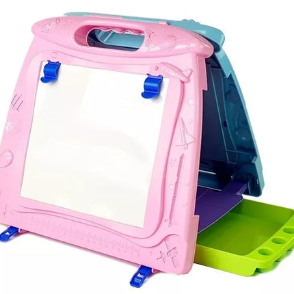 Dvipusė piešimo lenta. Žymekliai. Magnetai.