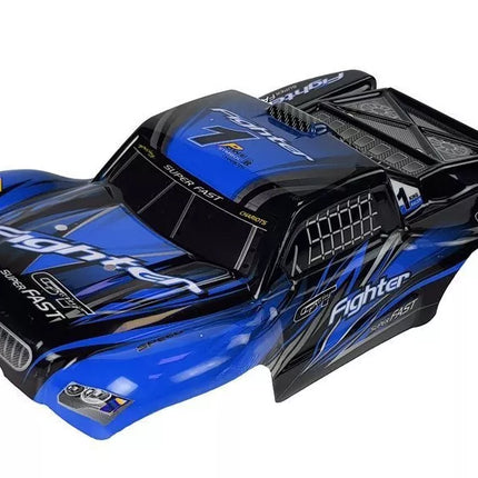 Nuotoliniu būdu valdomas automobilis FY-01 4x4 Pick Up 1:12 R/C 40 km/h mėlynas