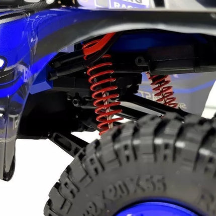 Nuotoliniu būdu valdomas automobilis FY-01 4x4 Pick Up 1:12 R/C 40 km/h mėlynas