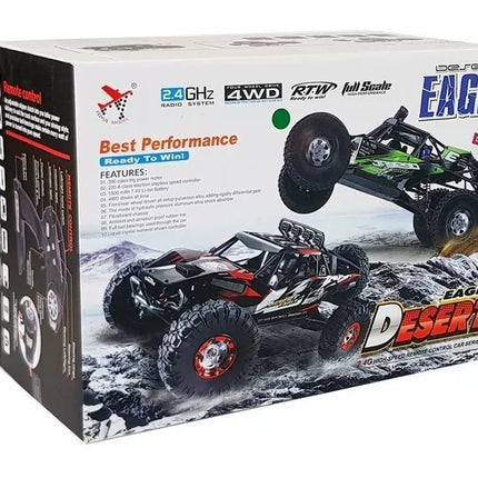 Nuotoliniu būdu valdomas automobilis FY-03 1:12 bekelės 4x4 R/C 30 km/h