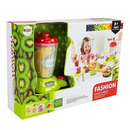 Daržovių ir vaisių rinkinys su akumuliatoriniu trintuvu ir padėklu