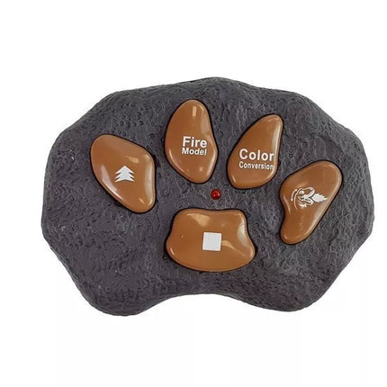 Nuotoliniu būdu valdomas dinozauras Tyrannosaurus, švytintis pilkas