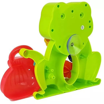 Varlės formos krioklio vonios žaislų rinkinys + kibirėliai