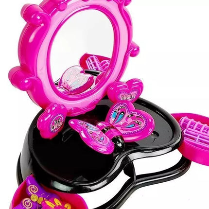 Šukuosenos staliukas su garsais ir šviesomis