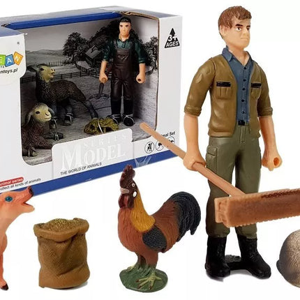 Ūkio figūrėlių rinkinys, 5 vnt.