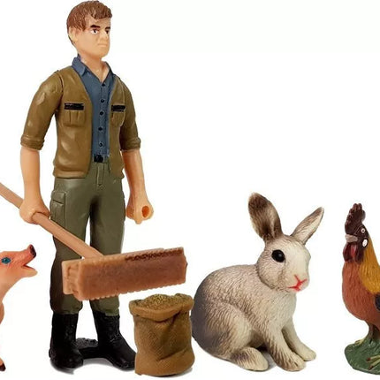 Ūkio figūrėlių rinkinys, 5 vnt.