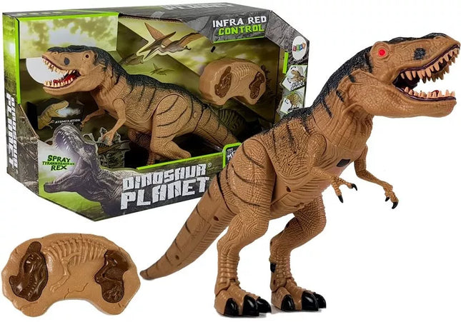 Dinozauras Tyrannosaurus Rex valdomas nuotoliniu būdu R/C su garu