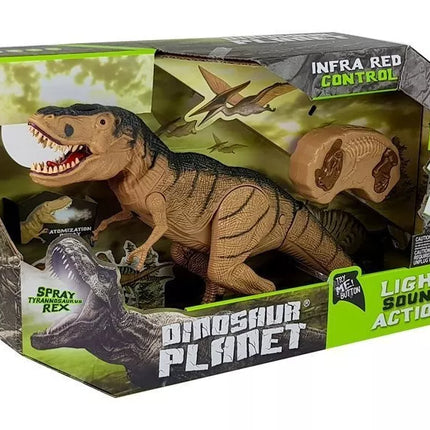 Dinozauras Tyrannosaurus Rex valdomas nuotoliniu būdu R/C su garu
