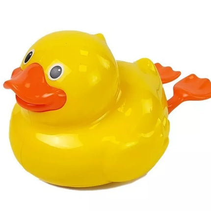 Geltona antis su baterijomis 18 cm voniai