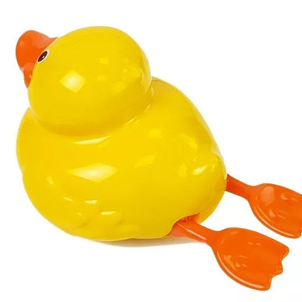 Geltona antis su baterijomis 18 cm voniai