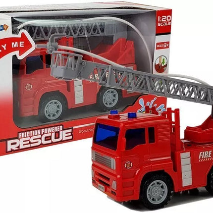 Gaisrinė mašina su baterijomis 1:20 su vandeniu