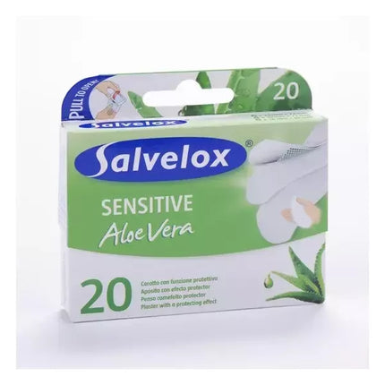 Salvelox Sensitive su alavijo 20 pleistrai