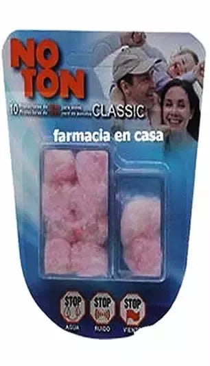 NOTON 2 vaško kištukai, 8 medvilniniai kištukai, 10 vnt.