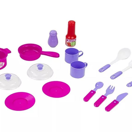 Žaislinė virtuvėlė "Little Chef" namų šeimininkės reikmenys
